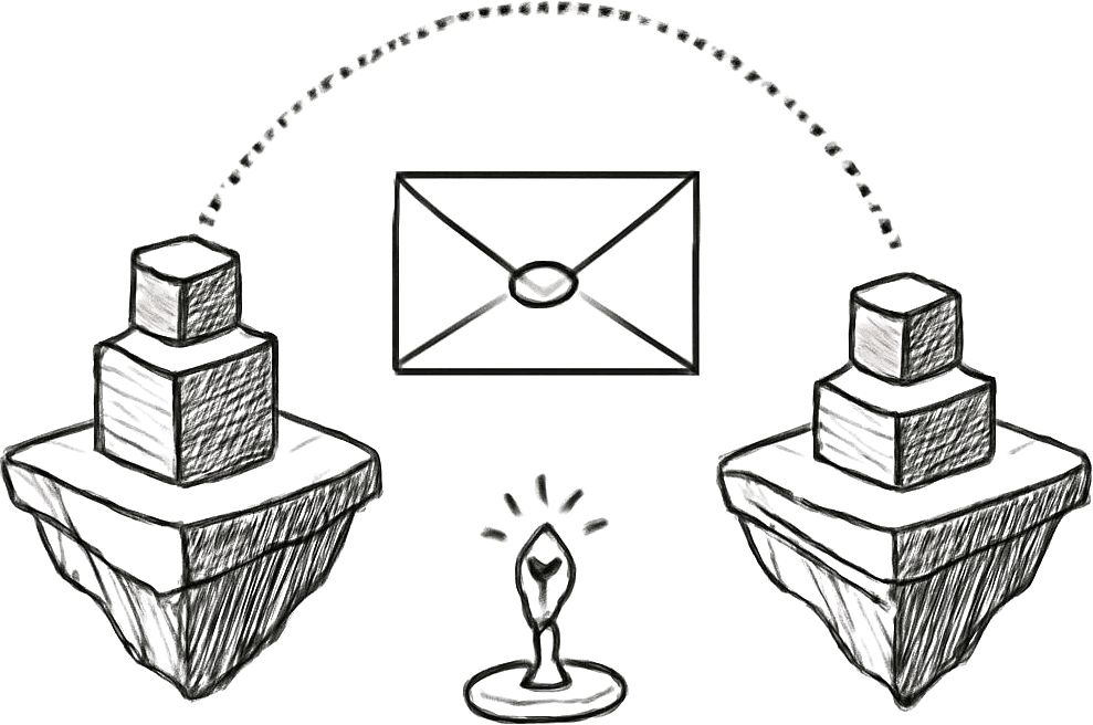 ICM cross-chain messenger illustration